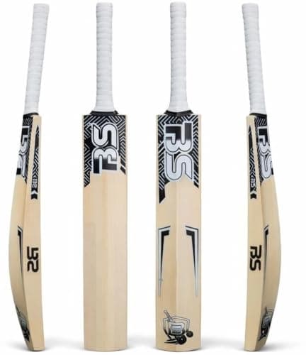 BS BARKHA Vintage Cricket Tennis Full Size Cricket Bat with Tetron Cover and Tennis Ball