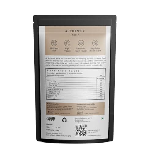 Authentic India Organic Seeds Combo | Chia Seeds & Flax Seeds | 250g each | Superfood 2