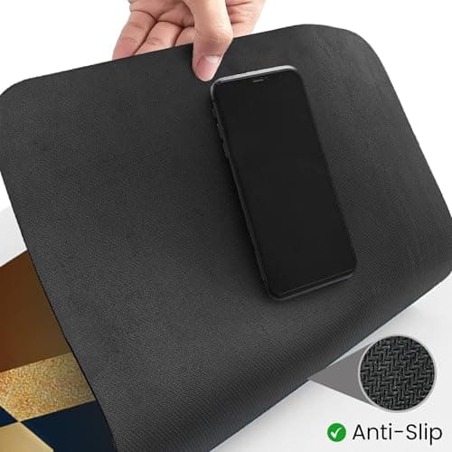 Yellow Weaves 3D Patterned Anti Slip Water Soaking Floor Mat, Water Absorbent Non Slip Bath Mat, Quick Dry Mat for Bathroom, Door Mat for Home, Kitchen, Office, Kitchen, Geometric Gold (Pack of 1) 5