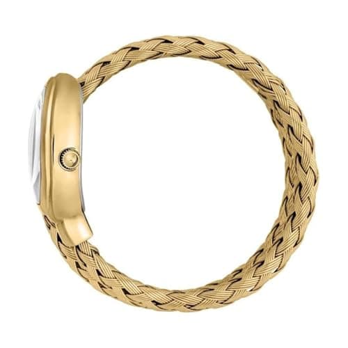 CLEO Be Bold Be You Premium Gold Ladies Wrist Watch | Elegant Party Bangle Watch (166) 2