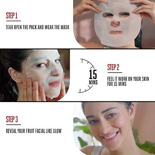 LAKMÉ Blush & Glow Strawberry Sheet Mask, 25 Ml 5
