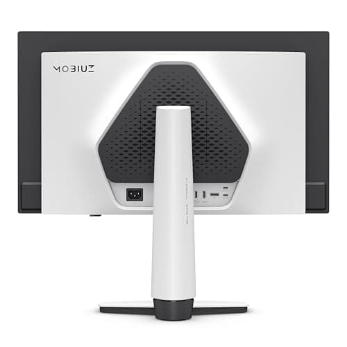 BenQ MOBIUZ EX271QZ 27” 2K QHD 3rd Gen QD-OLED 500Hz Gaming Monitor| 0.03ms GtG|HDMI 2.1, DP 1.4|USB-C|99% DCI-P3|AMD FreeSync Premium Pro|Game Art Mode|Height,Swivel, Tilt Adjustable(White) 4