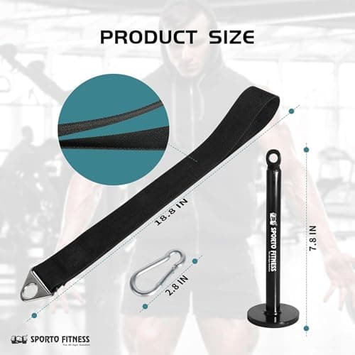 SPORTO FITNESS Arm Wrestling Training Strap Belt S-38 Arm Hand Grip Finger Wrist Forearm Exerciser Strengthened Workout Equipment 3