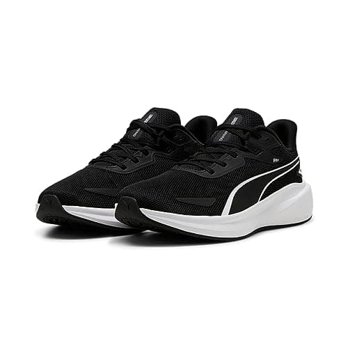 Puma Unisex-Adult, Skyrocket Lite, Black-Black-White, Running Shoe, 11UK,(37943701) 3