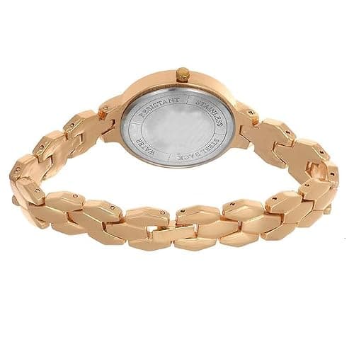 Acnos® Premium Silver Dial Diamond Analogue Watch for Women Pack of 1(FX308) 3