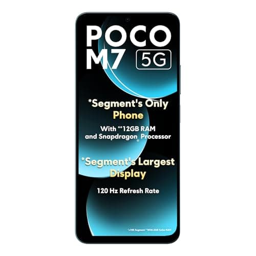 POCO M7 5G, Ocean Blue (8GB, 128GB) 2