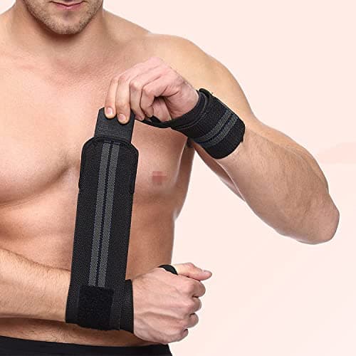COOL INDIANS Fitness Combo Gym Shaker Bottle with Wrist Band Support Gym & Sports Kit l Weightlifting l Powerlifting l Wrist Band l Gym Shaker l Shaker Bottle l Gym Bottle (500) ML (Black) 3