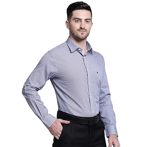 Cantabil Formal Shirt for Men Navy 4