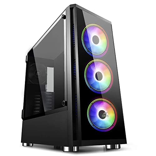 Generic Intel Core i9 Gaming PC Windows 10 Pro (Core i9 Processor, 32GB Ram, 240GB SSD, 4TB Hard Drive, 4GB Graphic Card, WiFi) Black 3
