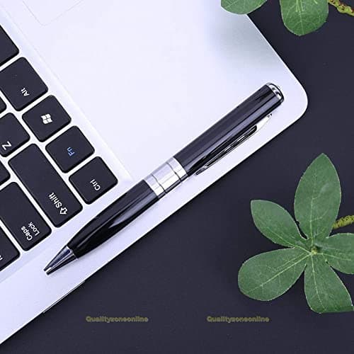 Drumstone ( First TIME in India with 12 Years Warranty Portable Camera Full HD 1080p Security Pen with Video and Voice Recording Feature Support 32 GB SD Card (Silver) 3