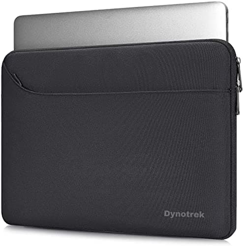 Dynotrek Moon 14 inch Laptop Sleeve Bag Pouch, Computer Cover Accessories Pocket, Portable Laptop Case Compatible for MacBook Air/Pro, Dell, HP, Acer, Asus, Lenovo -Denim Black
