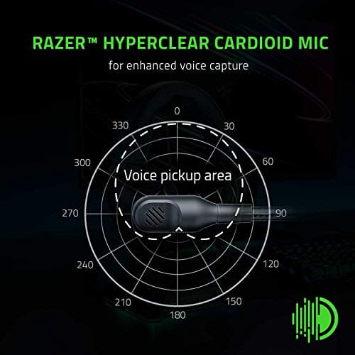 Razer BlackShark V2 X Smartchoice Wired Gaming Headset with Mic, 7.1 Surround Sound, 50mm Drivers, Memory Foam Cushions, Multi-Platform (PC/PS/Xbox/Switch/Mobile), 3.5mm Jack_Black 3