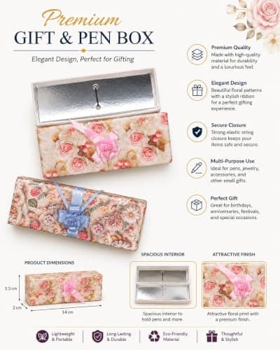 Multicolour Empty Gift Box for Watches, Rakhi, Jewellery & Small Gifts |Cardboard Gift Packaging Box for Birthday, Anniversary, Wedding & Festive Gifting (5, Multicolour Rectangle Cardboard Box) 3
