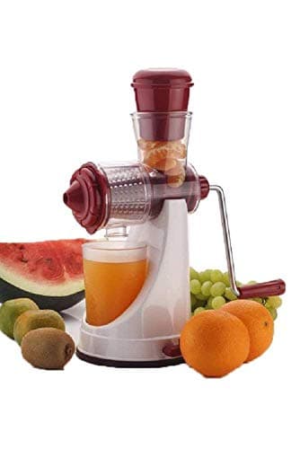 Juicer For Home Tekcool Portable Juicer Machine Juicer Hand for Vegetables with Steel Handle Vacuum Locking System, Shake, Fruit Machine for All Fruits (Multi1)