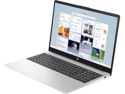 HP 15 (2026) Business Laptop – Intel Core 7 150U, 16GB RAM, 512GB SSD, 15.6" FHD Display, Intel Iris Xe Graphics, Windows 11 Pro, Backlit Keyboard + Fingerprint, Silver, 1.5kg 3