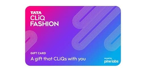 Tata Cliq Fashion |E-Gift Card | Instant Delivery | Valid for online purchase | 1 year validity 2