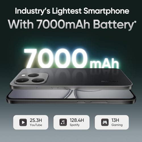 realme 15T 5G Smartphone 8+256GB Suit Titanium,6.67inch Screen, 120Hz Display,7000mAh Battery,60W Fast Charge,Front & Rear Dual 50MP Cameras, Dimensity 6400 Max 5G Chipset,IP69 5