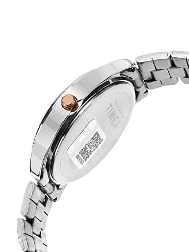 TIMEX Analog Watch for man with Blue Round Dial & Multicolor Stainless Steel Bracelet Band Water Resistant Men's Wrist Watches - TWTG73SMU03 4