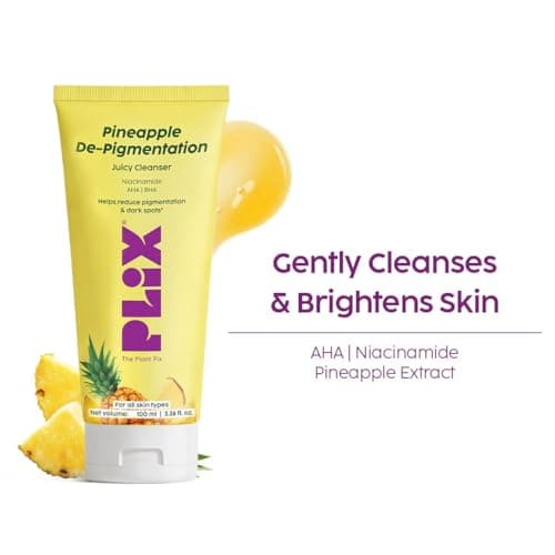 The Plant Fix Plix 5% Pineapple Foaming Facewash For Depigmentation,100ml | Cleanser For Skin Brightening & Even Toned Complexion | Free Of Sulphates, Paraben & Silicones 2