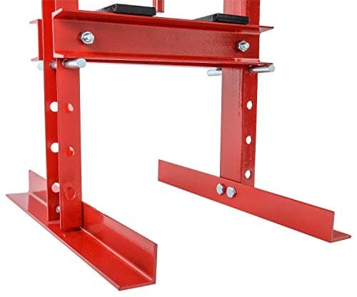 VOLTZ tools 6-Ton Hydraulic Shop Floor Press with Press Plates and H Frame is best for Gears and Bearings 5