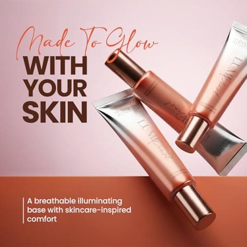INSHINE LUMI Pearl Glow Enhancing Illuminator Makeup Base | Pearl Glow Primer with Niacinamide & Vitamin C | Lightweight, Hydrating, Soft-Focus Radiance | For Daily Use, 35g (802 Pink Pearl) 5