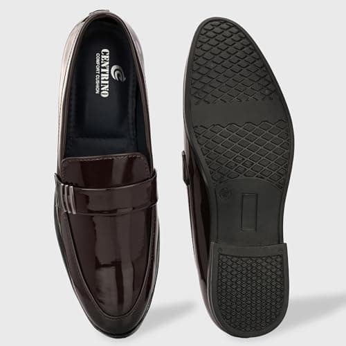 Centrino Mens Formal Shoes 9705-2_Brown_6 4
