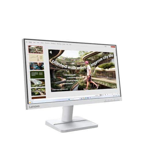 Lenovo L22-42 | 21.5" (54.6cm) FHD (1920x1080) IPS 100Hz Monitor | 4ms, AMD FreeSync, 99% sRGB, 1xHDMI 1.4, 1xVGA| Tilt | Cloud Grey | 68FAKAC6IN 2