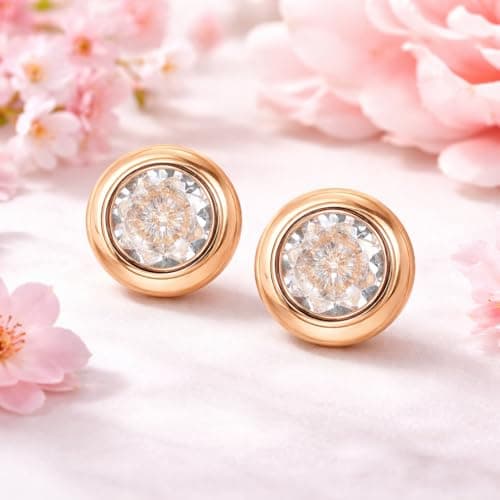 Nilu's Collection Daily Use, Light Weight Small Stud Earrings| Perfect for Baby Girls, Office Goers 4