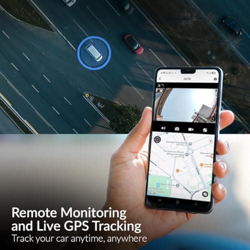 CP PLUS 4G Live Dashcam for Car | 2MP FHD Front & Rear Dash Cam | Remote Live View | GPS Tracking & Smart Alerts | WDR Night Vision | G-Sensor | 2Way Talk | App View | Upto 1TB Storage | CP-H27B 5