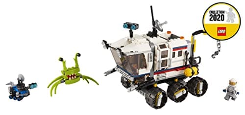 LEGO 31107 Creator 3in1 Space Rover Explorer, Base and Shuttle Flyer Building Set, Spaceship Construction Toy for Kids (Multicolor) (510 Pieces) 5