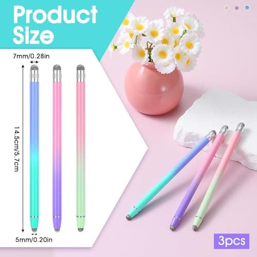 3 PCS Stylus Pen, Tab Pen, Three-Pack Universal Touch Screen Stylus, Multi-Device Compatibility, Precise Responsive Design, Smooth Writing Experience 2