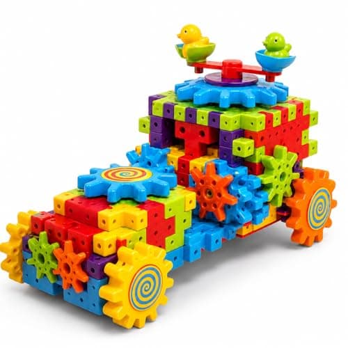 FUN NATION Miracle Bricks Building Blocks for Kids (2+ Years Boys & Girls) | 101 Pieces Creative Construction Toy | Educational Learning Toy for 3, 4, 5 Year Old Kids
