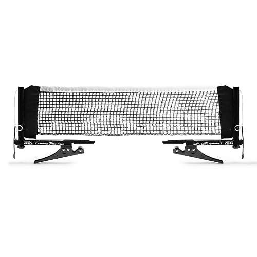 STAG ICONIC Economy Plus Table Tennis Net & Post Set | Beginner-Friendly | Durable Alloy Steel Frame | Spring Clamp Quick Setup | Indoor & Outdoor Use | Lightweight & Portable 5
