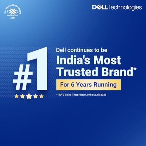 Dell 15, Intel Core 3 14th Gen-100U, 16GB DDR4, 512GB SSD, FHD IPS, 15.6"/39.62cm, Windows 11, Microsoft Office Home 2024, Carbon Black, 1.63Kg, Thin & Light, Laptop Model NO - Dell 15 DCU5250 5