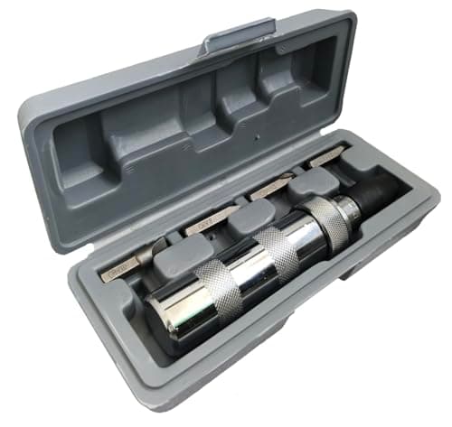 Inditrust Impact Screwdriver With Chrome Vandium Steel Bits And Handle Multi-Functional Portable Screw Driver Tool Machine For Nut Bolt Opening Left/Right rotation (WITH 4 BITS) 2