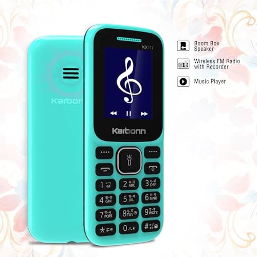 Karbonn K11i 1.8inch Display 1000mAh Battery Upto 32gb | Pack of 1 | Pastel Mint 5