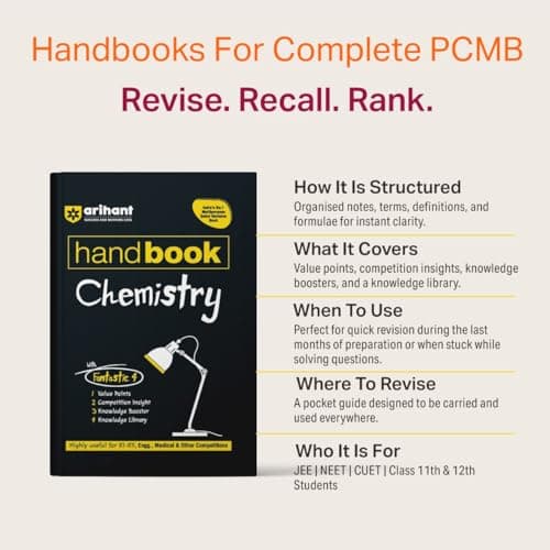 Arihant Handbook Physics For Class 11–12 | With Quick Revision Guide | JEE, CBSE, Medical & Engineering Exams 2026-2027 | With Value Points, Competition Insights & Knowledge Boosters & Library 4