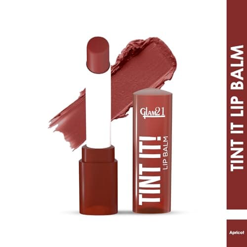 Glam21 Tint it! Lip Balm | Everyday Hydration & Moisturized Lips with Vitamin-E, Shea Butter, Avocado Oil, SPF15 |Lip Care For Dry & Chapped Lips |Apricot -3.5gm 2