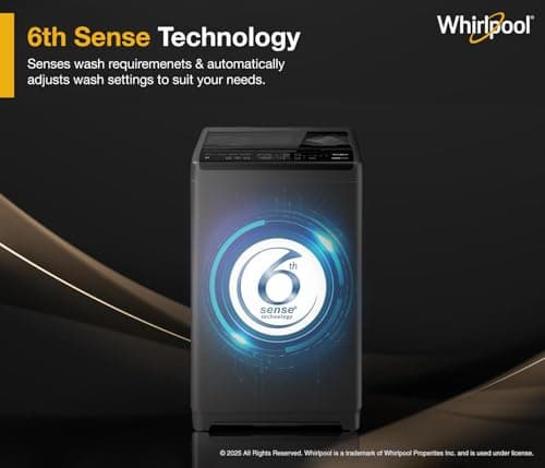 Whirlpool 7 kg Magic Clean 5 Star Fully Automatic Top Load Washing Machine Grey (MAGIC CLEAN 7.0 GENX GREY 5YMW) 4