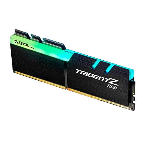 G.Skill Trident Z RGB 16GB (1 * 16GB) DDR4 3200MHz CL16-18-18-38 1.35V Desktop Memory RAM - F4-3200C16S-16GTZR