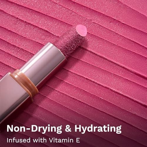 Pilgrim Glitter Lipstick For Women 4.2gm | Dubai Luxe Lifestyle - Chic Haseena Shade | Lipstick Infused with Vitamin E & Olive Oil | Glitter Formula With Matte Finish | Non Drying | All Skin Types 5