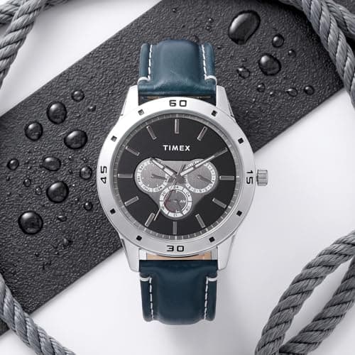 TIMEX Round 45mm Black Dial Analog Men Watch - TW000U912 2