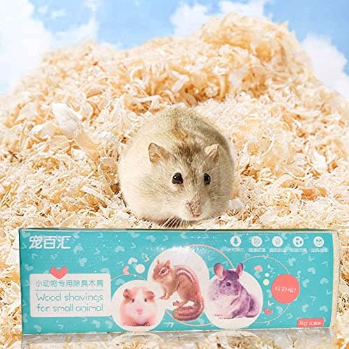 Pets Empire Imported Natural Wood Shaving Bedding for Hamster, Dwarf, Mice, Gerbil, Rabbit and Guinea Pig 1 Kg 2