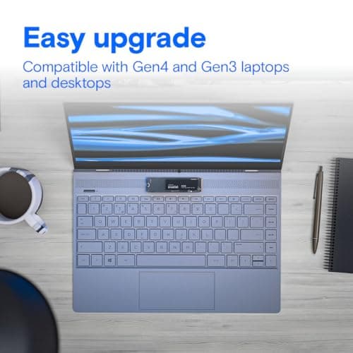 Crucial P310 500GB 2280 PCIe Gen4 3D NAND NVMe M.2 SSD – Up to 6,600MB/s – Shift up to Gen4 – Internal Solid State Drive (PC) – CT500P310SSD801 4