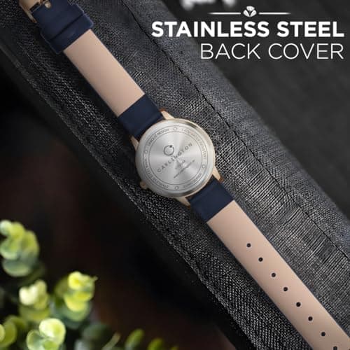 Carlington Iconic Analog Watches for Women with Premium Leather Strap - CT 2042 2