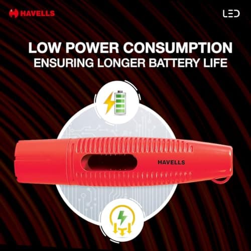 HAVELLS SPARKLINE Mini NEO 0.5W Dry Cell Torch 5