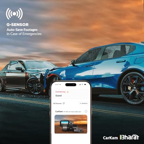 CP PLUS True 4K Dashcam for Car with Built-in GPS | 8MP Front, Cabin & Rear (3 CH) Dash Cam | Sony Starvis | 2.5" Display | WDR Night Vision | 139° Wide View Angle | Support SD Card upto 1TB | CP-F86C 5