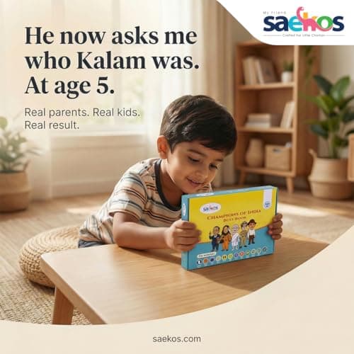 SAEKOS Champions of India Busy Book for Kids Age 3-6 | Montessori Educational Activity Book | STEM Learning Toy | Preschool Quiet Book | Life Skills & Fine Motor Skills Development | Screen-Free Reusa 5