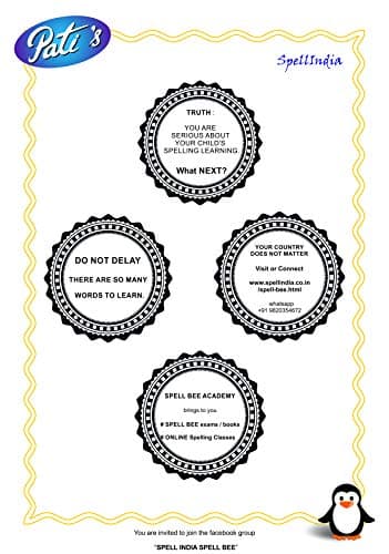 Spelling Bee Exams [Flexibound] [Jan 01, 2020] Debashis Pati (1st individual to write preparatory books on various topics of "multiple" Spelling bee competitions in India. Has authored maximum spellin 2