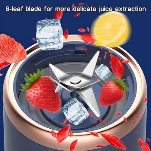 Mapworld जूसर मशीन Portable Juicer Blender for Smoothies & Juices | Mini Blender Bottle Crushing Juicer Mixer Juice Blender ras sharbat santra juice Smoothie Mixer 2